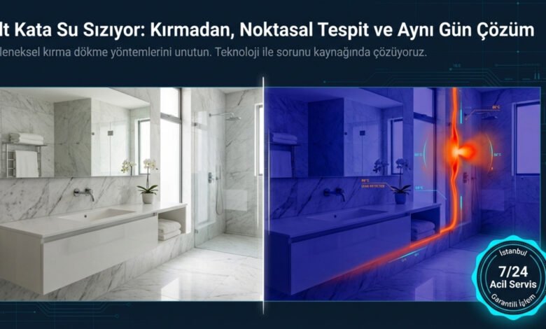 Alt Kata Su Sızması Cihazlı Kaçak Tespiti