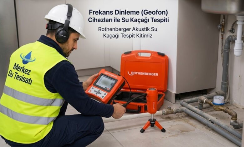 Frekans Dinleme (Geofon) Cihazları ile Su Kaçağı Tespiti