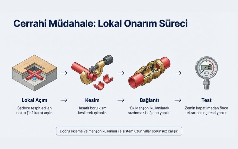 Yerden Isıtma Su Kaçağı Nasıl Bulunur? 11 Kaçak Onarımı Nasıl Yapılır