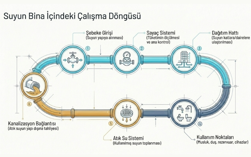 Su Tesisatı Nedir? 3 Su Tesisatı Nasıl Çalışır