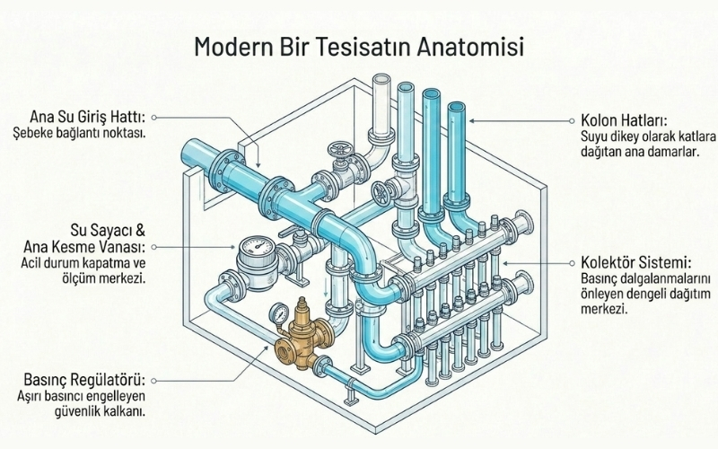 Su Tesisatı Nedir? 4 modern yapılarda su tesisatı