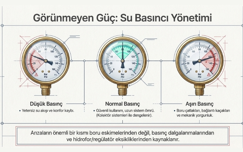 Su Tesisatı Nedir? 5 Su Basıncı