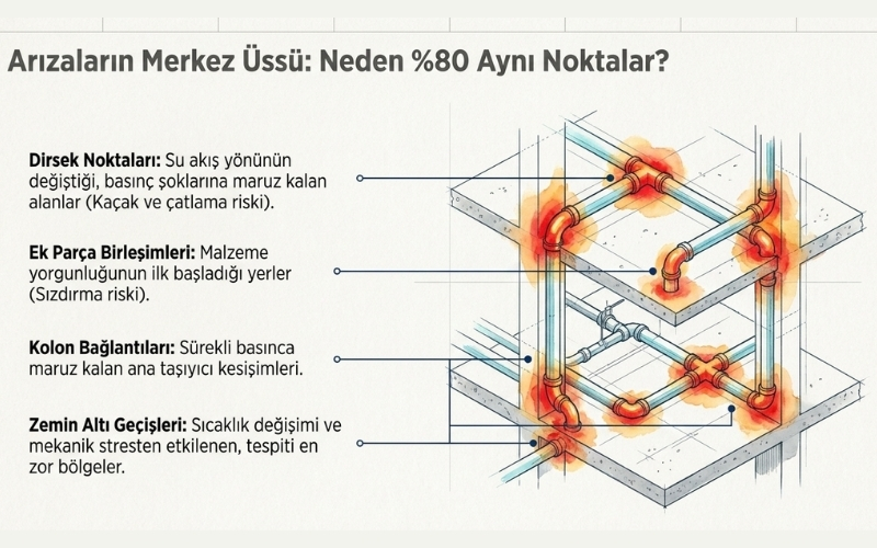 Su Tesisatı Nedir? 7 Su Tesisatında Arızaların 'i Neden Aynı Noktalarda Oluşur